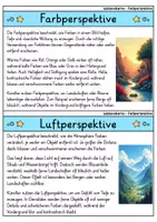 Vorschau - Bildkarten - Wissenskartei - Farbperspektive | Kunst - Seite 1