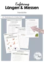 Vorschau - Arbeitsblätter - Längen und Messen - Einführung - Arbeitsblätter - Deckblatt