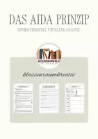 Vorschau - Arbeitsblätter - Das AIDA-Prinzip - Deckblatt