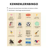 Vorschau - Spiele - Kennenlern-Bingo - Deckblatt