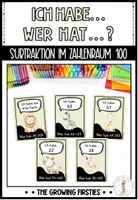 Vorschau - Spiele - Ich habe wer hat - Subtraktion im Zahlenraum 100 - Deckblatt