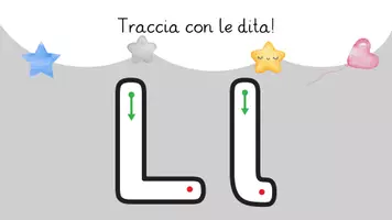 anteprima - Flashcard - Imparare la lettera L – Attività con scheda digitale per la scuola primaria - Pagina 1