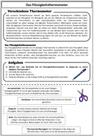 Vorschau - Arbeitsblätter - PHYSIK - Das Flüssigthermometer - Wärmelehre - Seite 2