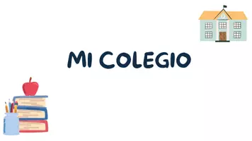 Vorschau - Arbeitsblätter - Minibuch: Mi tiempo libre - Mi colegio Präsentation - Seite 3