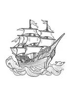 Vorschau - Arbeitsblätter - Piratenschiff Ausmalbilder Fensterbilder Mandala Bilder ausmalen - Seite 2