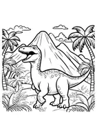 Vorschau - Arbeitsblätter - Ausmalbild Dino Dinosaurier Fensterbilder Mandala Bilder ausmalen - Seite 2