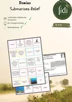 Vorschau - Spiele - Domino: Meeresräume - submarines und marines Relief - Deckblatt