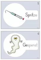 Vorschau - Arbeitsblätter - FREEBIE: Schleichdiktat - Wörter mit Sp/sp (1.Klasse) - Seite 3