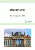 Vorschau - Arbeitsblätter - Bundestagswahl 2025 in Deutschland - Deckblatt