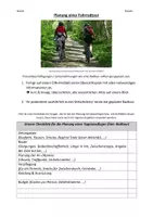 Vorschau - Arbeitsblätter - Freizeit - Planung einer Fahrradtour - Deckblatt