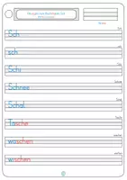 Vorschau - Arbeitsblätter - Buchstabe Sch - Seite 1