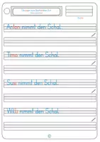 Vorschau - Arbeitsblätter - Buchstabe Sch - Seite 2
