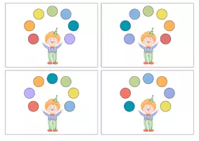 Vorschau - Spiele - Clown Spiel | Zuordnungsspiel Clown | Farbenspiel - Seite 3