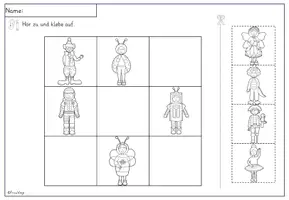Vorschau - Arbeitsblätter - Zuhören Fasching/Karneval Klasse 1 (Faschingsfreebie) - Seite 1