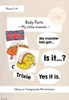 Vorschau - Arbeitsblätter - Body Parts: My little Monster - Deckblatt