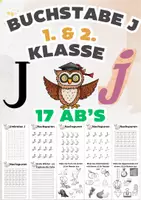Vorschau - Arbeitsblätter - J/j - schreiben lernen, identifizieren, nutzen - Deckblatt