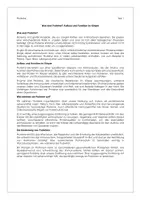 Vorschau - Stundenentwürfe - Information und Bewegung "Proteine" - Seite 1