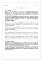 Vorschau - Stundenentwürfe - Information und Bewegung "Fairtrade" - Seite 1