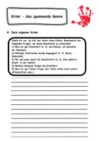 Vorschau - Arbeitsblätter - Genre Krimi - Seite 2