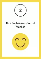Vorschau - Arbeitsblätter - Das Farbenmonster - Seite 2
