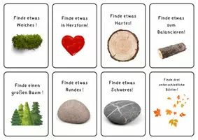 Vorschau - Spiele - Suchspiel für Natur- und Waldbesuche - Seite 1