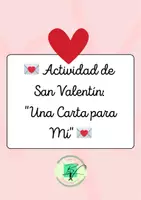Vista previa - Hojas de trabajo - 💖 San Valentín: ¡Tiempo de amor propio! 💌 - Portada