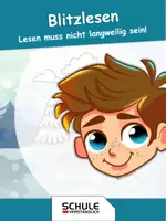 Vorschau - Videos - Blitzlesen - Winterspaß - Lesen mit Spaß und Abwechslung - Deckblatt