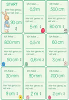 Vorschau - Spiele - Ostern Lesespiel Längen für unterschiedliche Klassengrößen - Seite 1