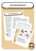 Vorschau - Arbeitsblätter - Die Industrialisierung (Einführungsstunde) - Deckblatt