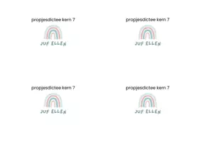 Voorbeeld - Propjesdictee kern 7 - Pagina 2