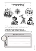 Vorschau - Arbeitsblätter - Geschichte - Beginn der Neuzeit/ Entdecker: Einstieg - Forscherbrief - Seite 2