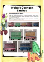 Vorschau - Arbeitsblätter - Klassenprojekt "Einen Fantasyroman schreiben" Zusatzübungen - Seite 1