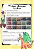 Vorschau - Arbeitsblätter - Klassenprojekt "Einen Fantasyroman schreiben" Zusatzübungen - Seite 2