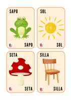 Vista previa - Juegos / Gamificación - Juego: Sapo, seta, silla, sol, suma - página 1