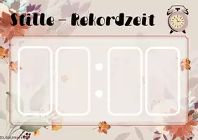 Vorschau - selbst erstellte Cliparts/Grafiken - Stille Rekordzeit, Classroom Management, Belohnungssystem - Seite 2