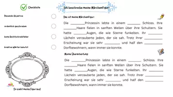 Vorschau - Arbeitsblätter - Schreibkonferenz Märchenfigur - Seite 2