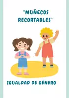 Vista previa - Manualidades / Dibujos para colorear - Muñecos Recortables para Educación Infantil y Primaria - Portada