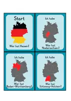 Vorschau - Arbeitsblätter - Materialpaket Deutschlands Bundesländer & Hauptstädte - Seite 2