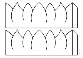 Vorschau - Mal- und Bastelvorlagen - Windlicht - Tulpe - Seite 2