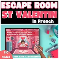Vista previa - Juegos / Gamificación - Escape Room San Valentin Francés - Portada