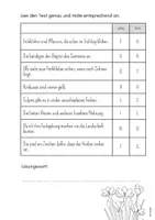 Vorschau - Arbeitsblätter - Leseblatt Frühblüher - Leseverständnis - Seite 2