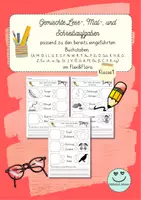 Vorschau - Arbeitsblätter - Gemischte Lese-, Mal-, und Schreibaufgaben 29. Teil (Kl.1) - für Flex&Flora - Deckblatt
