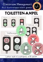 Vorschau - Poster - Toilettenampel | WC-Ampel für den Klassenraum - Deckblatt