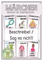 Vorschau - Spiele - MÄRCHEN Beschreibe! / Sag es nicht! - Deckblatt