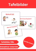 Vorschau - Merkblätter - Tafelbilder Notruf - Deckblatt