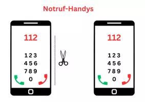 Vorschau - Arbeitsblätter - Notruf- Handys - Seite 1