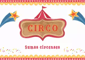 Vista previa - Refuerzo / NEE / Materiales de apoyo - EL CIRCO - ABN: Sumas circenses. - página 1