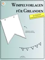 Vorschau - Arbeitsblätter - Wimpel zum Selbstgestalten für Girlande (zur Verschönerung für Klassenzimmer, Gruppenraum, Party) - Seite 1