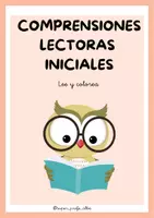 Vista previa - Hojas de trabajo - Comprensiones lectoras - 1ºEP - página 1