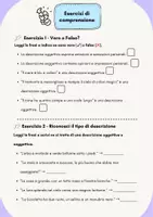 anteprima - Materiale di supporto/inclusione - Μappa descrizione oggettiva e soggettiva - Pagina 1
